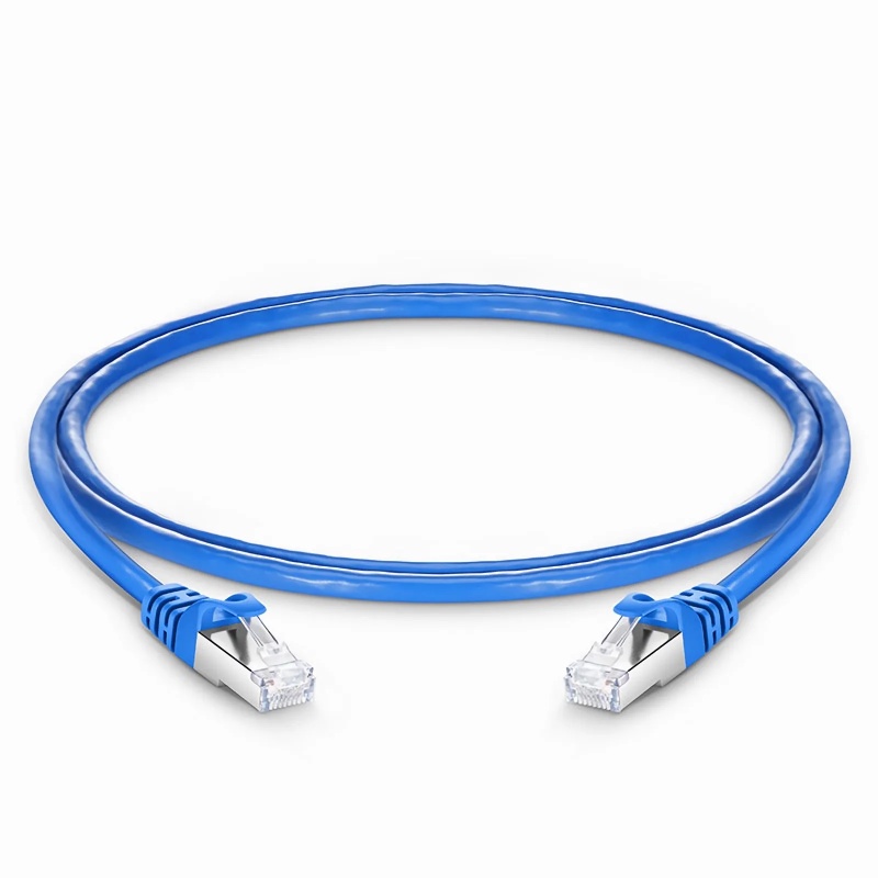 Category 6A 23AWG S/FTP Shielded Network Patch Cable PVCJacket