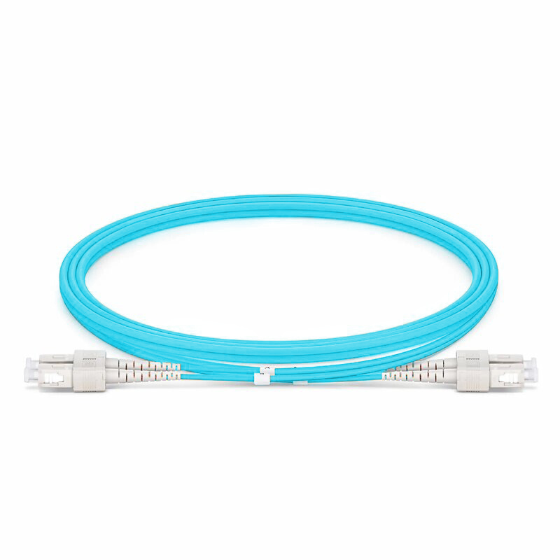 1.8mm SC/UPC-SC/UPC Duplex 50/125um OM3 LSZH Jacket Tight-Buffered Fiber Patch Cable